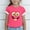 Multicolor 5, variant on Kids Short Sleeve T-Shirts Fashionable Funny Cartoon Graphic Pullover Tops all seasons Short Sleeved Round Neck Top