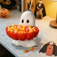 thumbnail image 4 of BotaniNest Bol à Bonbons d'Halloween Centre de Table de Fête Maison Bureau, 4 of 6