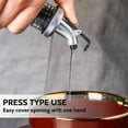 thumbnail image 3 of 6 Pcs Olive Oil Pourer Anti-Drip Spouts, Stainless Steel Bottle Pourers Spouts with Dust Cap, Kitchen Oil Bottle Dispensers for Wine, Drinks, Soy Sauce, Wine, Vinegar, 3 of 5