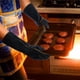 thumbnail image 5 of Guantes de soldador de cuero, guante de soldadura de cocina de alta temperatura para trabajos de jardinería en horno de barbacoa 40 CM, guante de soldadura de cocina de alta temperatura para trabajos, 5 of 5