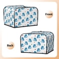 thumbnail image 3 of Honeii Cartoon Poodle Dog Print 4 slice Toaster Cover, Two Slice Toaster Dust-proof Cover For Kitchen Small Appliance and Fingerprint Protection, 3 of 7