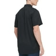 thumbnail image 6 of TOPTIE Men's Short Sleeve Polo Shirt, Regular Fit Athletic Quick-Dry Golf Shirt-Black-2XL, 6 of 8