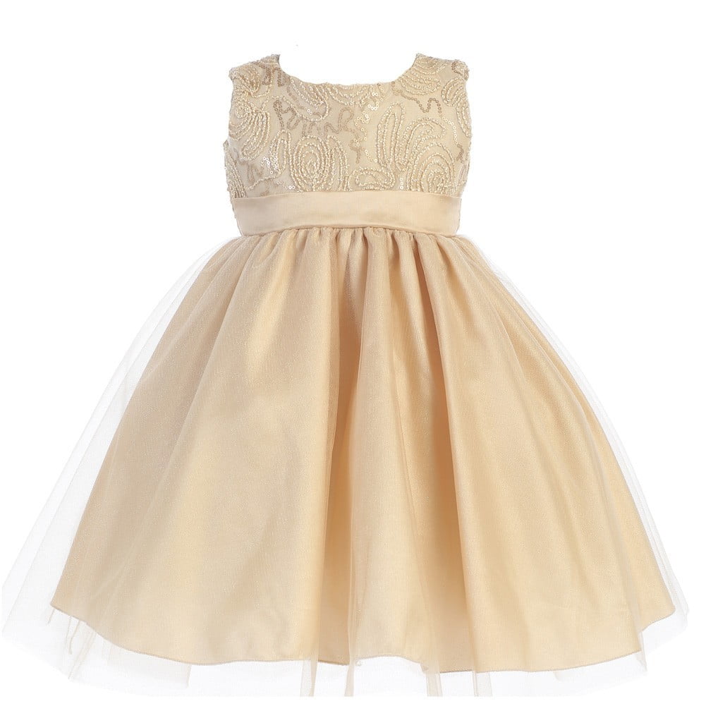 2t gold dress