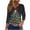 Christmas Shirt-A212 Multicolor, variant on Mifsaly Merry Christmas Shirts Women V-Neck 3/4 Sleeve Pullover Tops 3 Buttons Xmas Tree Funny Print T-Shirts Casual Loose Festival Party Blouse 2025 Holiday Outfits