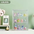 thumbnail image 7 of Acrylic Display Case for Collectibles 3 Tier Figure Display Case with 2 Movable Plates Clear Display Cases for Figures with Magnetic Door Tall Display Box, 2 Pack, 7 of 7
