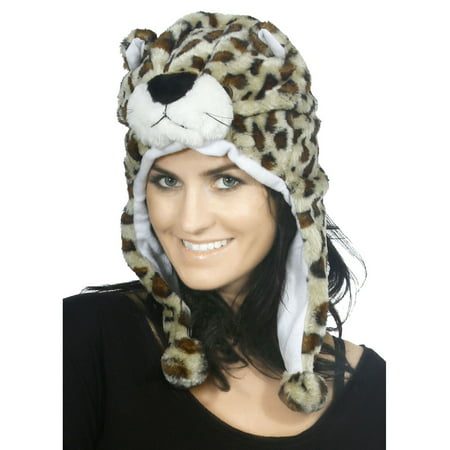 Cute Animal Hats For Women Girls Warm Winter Plush Fluffy Unisex Aviator Hat Cap