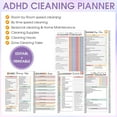 thumbnail image 3 of ADHD Cleaning Planner for Adults, adhd Cleaning Schedule & Checklist Organizer, Daily Weekly Monthly Household Management System for Home Chore Tracking & Stress-Free Organization, 3 of 7