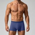 thumbnail image 2 of Mens Boxer Briefs Seamless Mid Rise Breathable Underwear for Men, 2 of 4