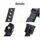 thumbnail image 5 of Soporte de extensión de cámara de aleación portátil 360 grados giratorios 1,4 agujeros estabilizador Vlogging titulares de reemplazo para DJI Ronin SC Inevent EL005745-00B, 5 of 7