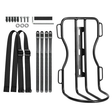 Ladaidra Brown fhgksm Bicycles Front Rack, Bike Luggage Tourings Carriers Rack Mountain Bikes