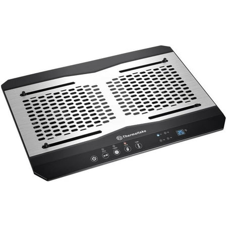 UPC: 0841163052983 | Thermaltake Massive TM 17  Laptop Cooling Pad with Dual 120mm Fans and Temperature Sensors CL-N002-PL12BL-A