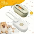 thumbnail image 6 of 3-in-1 Cat Steam Brush, Rechargeable Cat Brush with Steam, Spritz Defur Comb for Dogs, Spritz Defur Comb for Cats, 6 of 12