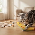 thumbnail image 2 of Hearth & Gear Interactive Shaped Cat Colorful For Indoor Play Stimulates Natural Instincts With Soft Materials Cat Clicker Trainer Dinosaur Dog for Large Dogs Tug for Dogs Dog Boom Aggressive Cat, 2 of 5