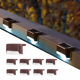 thumbnail image 1 of Luces solares para exteriores, paquete de 16 luces solares para escalones, luces solares LED impermeables para escaleras al aire libre, escalones, vallas, cubiertas, patios, calzadas (luz blanca) Kuyhfg Bienvenido a Kuyhfg, 1 of 5