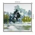 thumbnail image 4 of Amanti Art Pond Reflections Framed Canvas Wall Art Print, 4 of 8