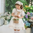 thumbnail image 6 of XXWXYD Traditional German Dirndl 𝐎ktoberfest Dress for Girls Short Sleeve Bavarian Be𝖾r Festival Halloween 𝖢osplay Dress 𝖯ar𝗍y Outfit, 6 of 9