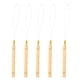 thumbnail image 2 of Aguja de bucle para extensiones de cabello, 5 piezas Herramienta de extensión de cabello con bucle de extensiones de cabello Aguja de bucle de madera Solución innovadora, 2 of 9