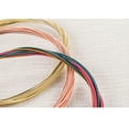 thumbnail image 4 of Miangastore 3pcs Acoustic Guitar Steel Brass String Steel Wire Guitar String Guitar Music Instruments Parts Accessories (Yellow Red and Colorful), 4 of 8