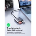 thumbnail image 4 of Lector de Tarjetas USB C 3.0 UGREEN Gris con Hub USB 2.0 para MacBook y Samsung Galaxy, 4 of 7