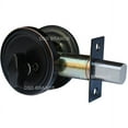 thumbnail image 2 of Constructor Deadbolt Entry Door Lock Set with Single Cylinder Oil Rubbed Bronze Finish, 2 of 3