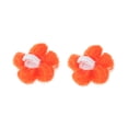 thumbnail image 4 of Unique Bargains Wool Yarn Flower Shoelace Charms 1 Pair Orange, 4 of 5