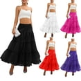 thumbnail image 4 of Jupons Longueur Cheville pour Femmes pour Robe de Mariée Vintage Long sous-Jupe Combinaisons, 4 of 4