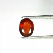 1.40Cts Natural Reddish Garnet Axinite 6x8mm Oval Cut Calibrated Gemstone
