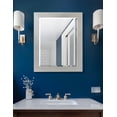 thumbnail image 2 of Espejo de tocador con marco texturizado y azulejos Fine Art Tj, 2 of 5