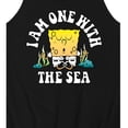 thumbnail image 3 of SpongeBob SquarePants - I'am One With The Sea - Men's Jersey Tank Top, 3 of 6