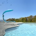 thumbnail image 4 of Costway Chaise Lounge Chair with Canopy Hammock Chair with Canopy Turquoise, 4 of 11