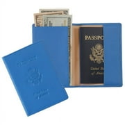 Leather Debossed Passport Jacket