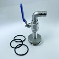thumbnail image 6 of simhoa 50 Gallon Steel Drum Faucet Barrel Faucet Dn50, Leakproof, Replace Parts, Stainless Steel with Gaskets Fitting IBC Tank 20mm, 6 of 10