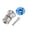 Blue, variant on Suodoka Aluminum Alloy Bicycle Stem Headset Top Cap Fork Expander Bung 1.1 inches / 28.6mm for Mountain and Road Bikes, Blue