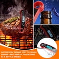 thumbnail image 4 of NAOJIE Waterproof Digital Instant Read Meat Thermometer for Cooking Food Candy,Bbq Grill,Liquids,Beef(Red),Probe Thermometer,Instant Read Thermometer,Meat Thermometer Digital, 4 of 5