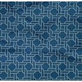 thumbnail image 4 of oneOone Organic Cotton Poplin Twill Fabric Shapes Geometric Sashiko Print Fabric by Yard 42 Inch Wide, 4 of 4