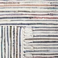 thumbnail image 6 of SAFAVIEH Rag Skylar Striped Cotton Area Rug, Ivory/Multi, 8' x 10', 6 of 8