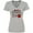 AC-Heather Grey, variant on Inktastic Ladybug Hugs with Cute Ladybug and Flowers Women's V-Neck T-Shirt