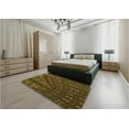 thumbnail image 5 of Ahgly Company Machine Washable Indoor Round Transitional Bakers Brown Area Rugs, 6' Round, 5 of 7