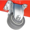 thumbnail image 7 of Global Industrial 800311RD 6 Bushel Direct Mount Base Red Plastic Bulk Box Truck, 7 of 7