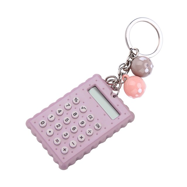 Calculadora Linda, Portátil Estilo Lindo Galletas Mini Calculadora Portátil Linda Calculadora de Bolsillo Altamente Versátil