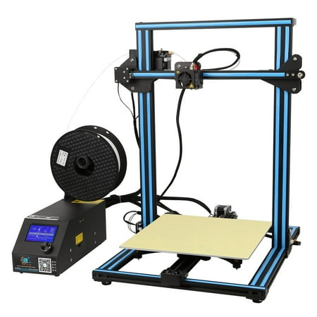 Creality CR-10S S4 3D Printer DIY Kit Large Printing Size 400x400x400mm with PLA 1.75mm Filament Monitor Dual Z Axis T Screw Rods