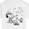 thumbnail image 3 of Peanuts - Snoopy Camping - Men's Short Sleeve Graphic T-Shirt, 3 of 6