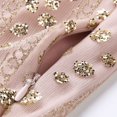 thumbnail image 6 of ZYHARUKO Elegant Long Sleeve Low Neck Glitter Sequined Sheer Mesh Bodycon Short Dress for Women Sexy Cocktail Party Evening Wear, 6 of 10