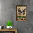 thumbnail image 3 of Letrero de metal para pared con diseño de lata QIONGQI Let It Be The Beatles, 3 of 4