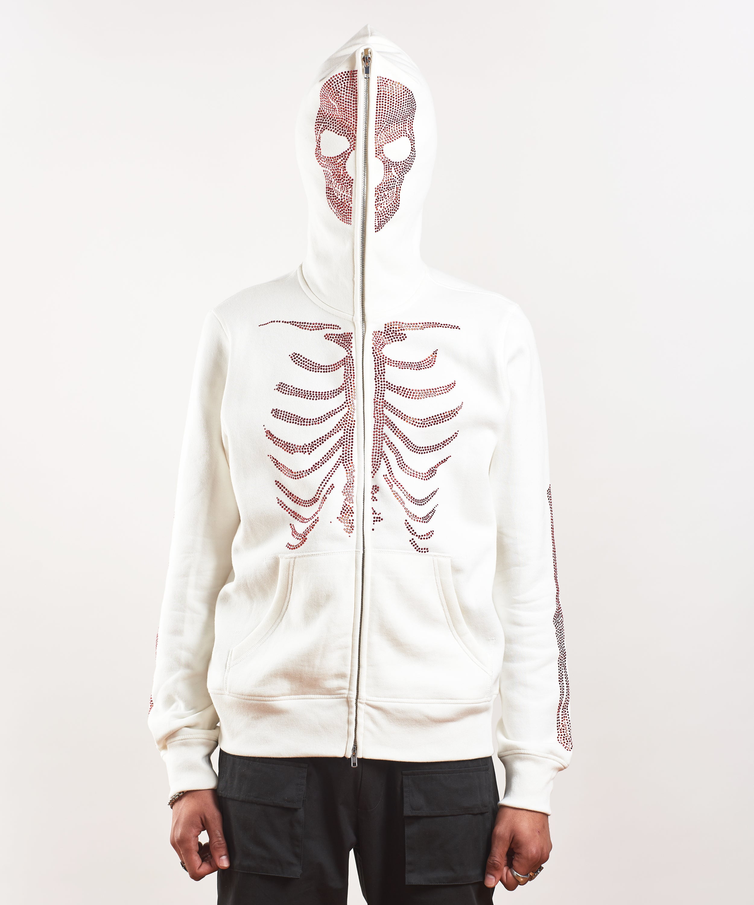 Skeleton hoodie rust фото 110