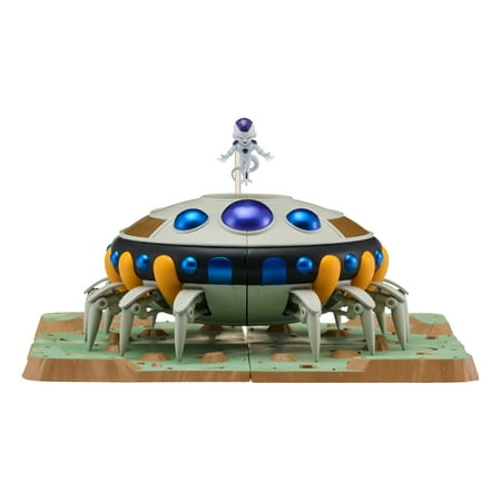 Bandai America - Dragon Ball Super Nano Diorama Set, Frieza and Frieza Mothership