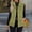 Green, variant on Comfortabele Double-Sided Fleece Jackets for Women Casual Lapel Collar Sleeveless Zipper Outerwear Vests with Kangaroo Pockets,Black,M