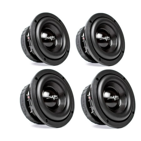 (4) Skar Audio EVL-65 D4 6.5