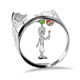 thumbnail image 1 of Egipto momia Halloween mutación Horus Anillo de compromiso de boda de amor ajustable Unbranded  M, 1 of 3