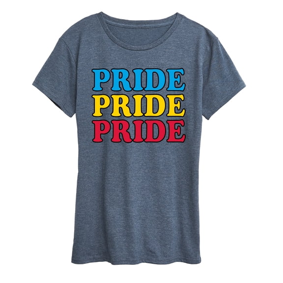 Instant Message - Pride Repeated Short Sleeve Graphic T-Shirt